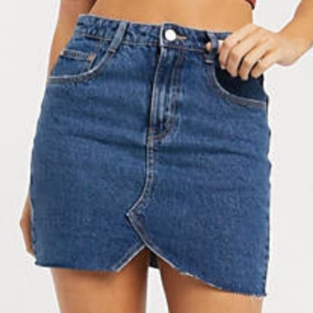 Forever 21 Dark Wash Mini skirt